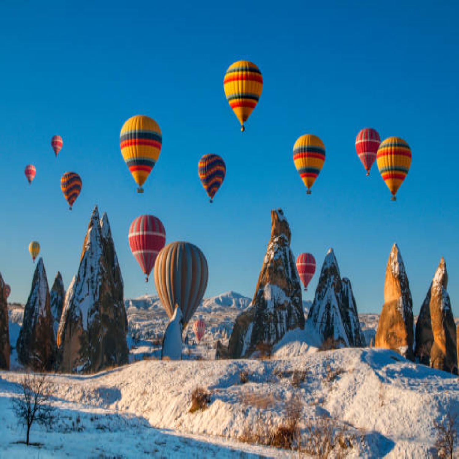 LES PERLES DE LA TURQUIE  Cappadoce, Pamukkale, Konya, Bodrum & Istanbul :  